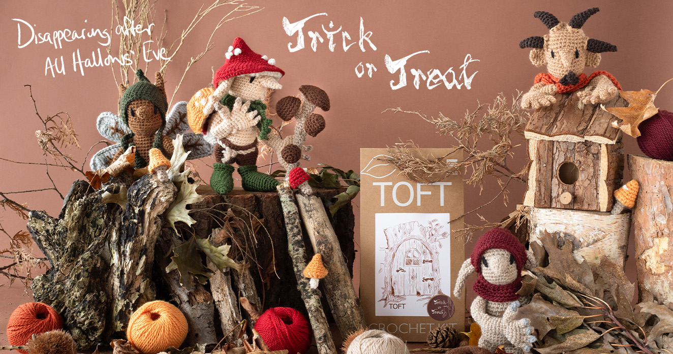 Trick or Treat toft kits fairy door mischief